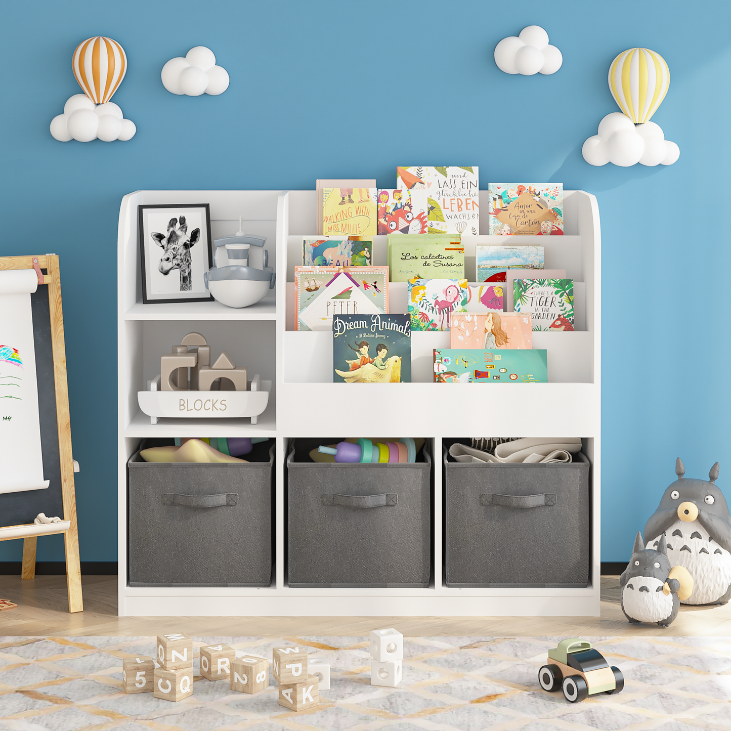 Marcel Modern Multifunctional Storage Bookcase