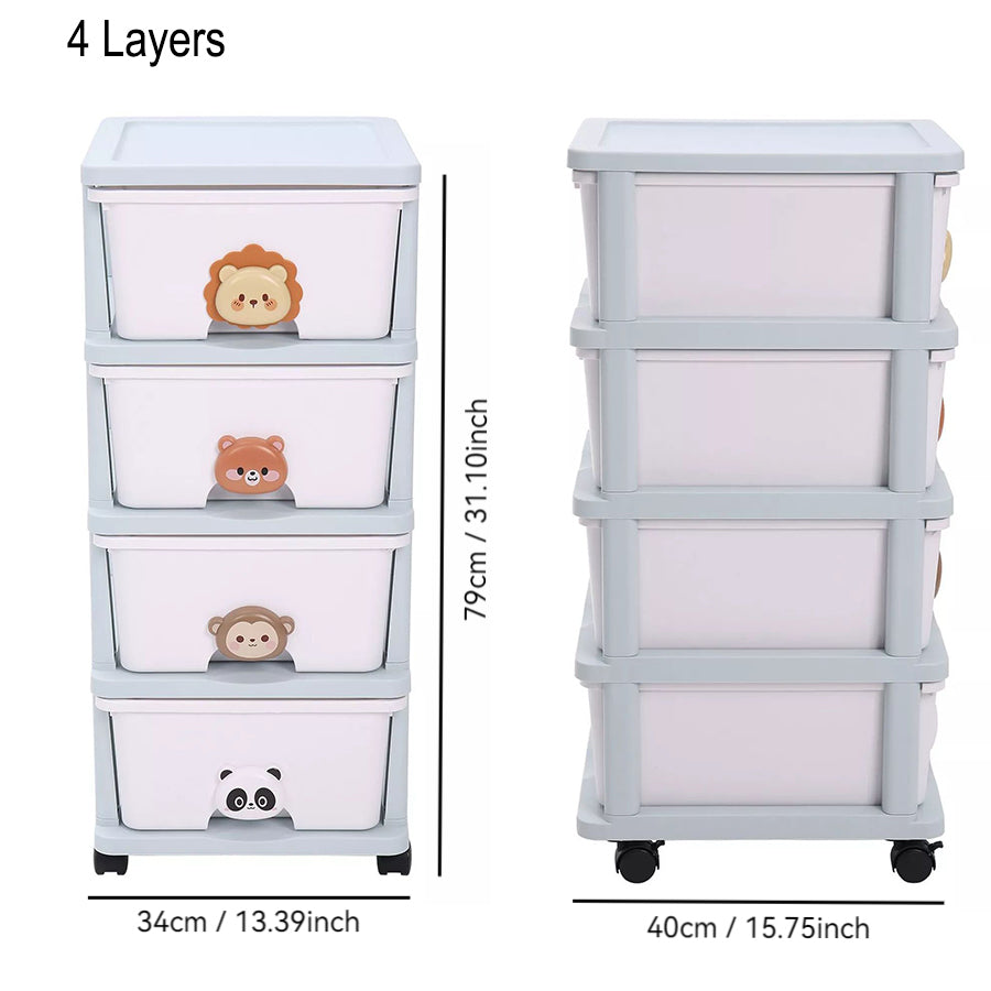 Centerville Modern Bedroom Drawer Storage Rack