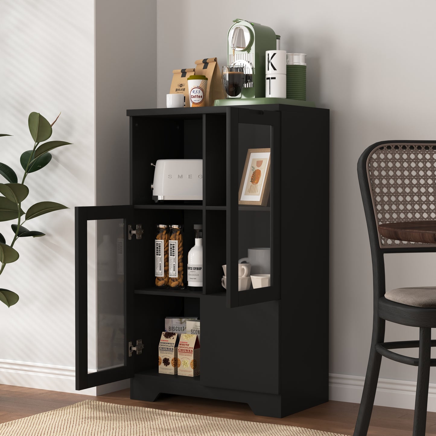 Fitch Modern Lyon Glass Cabinet