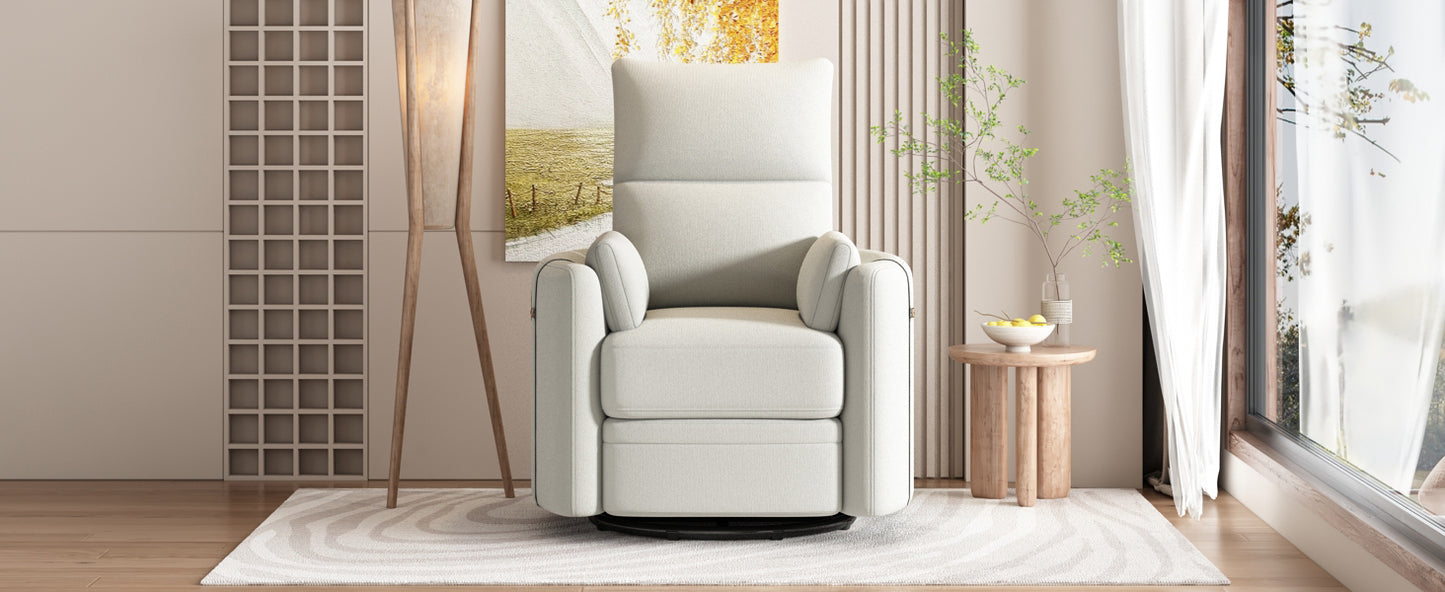 Westport Contemporary Swivel Rocker Recliner
