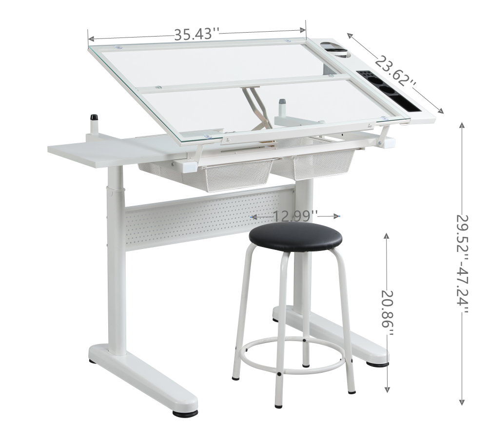 Fremont Industrial Adjustable Work Desk