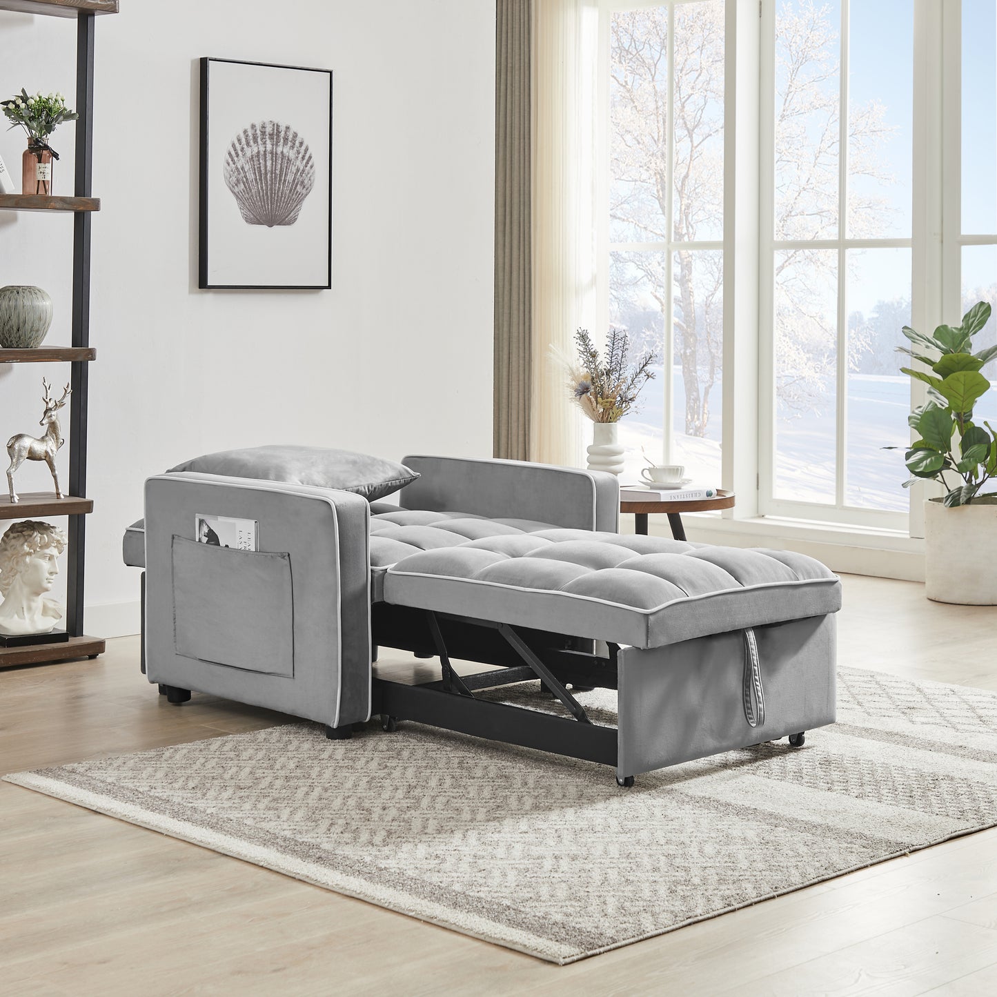Ghivi Modern Versa Foldable Sofa Bed