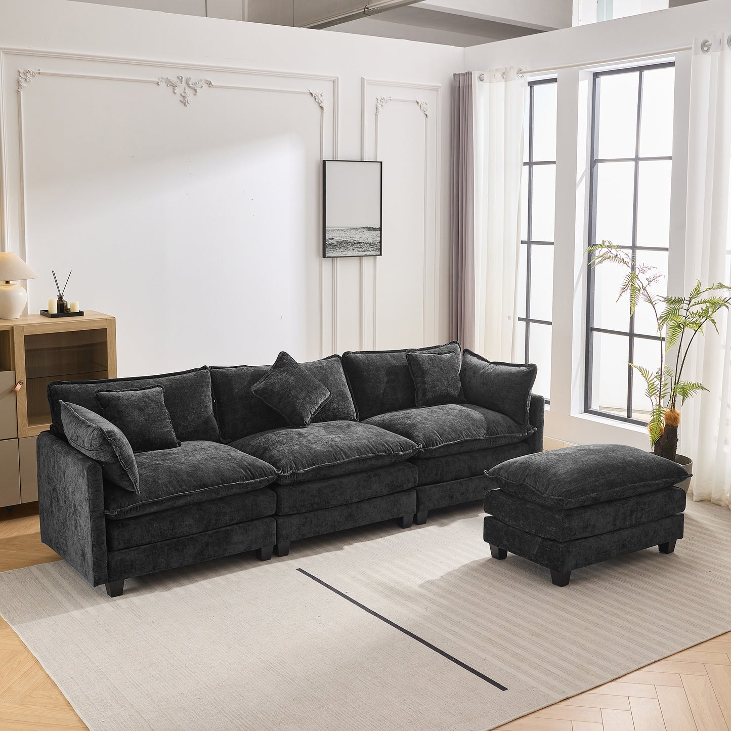 Fitch Modern L-Shape Luxury Sofa