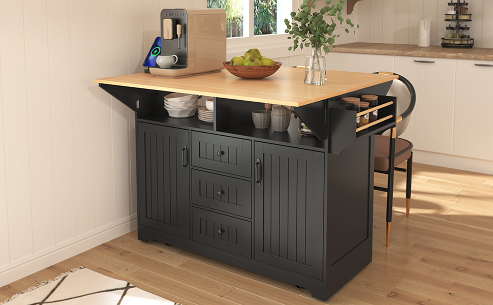 Lula Modern Simple Kitchen Island