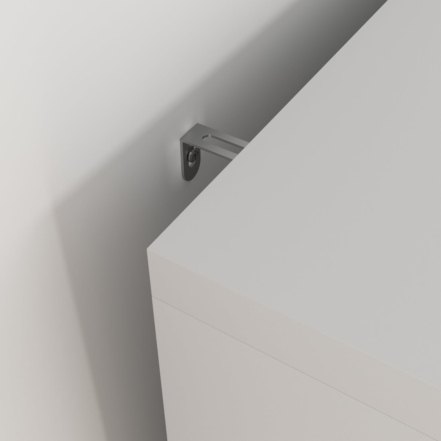 Calista Modern Tempered Glass Storage Cabinet