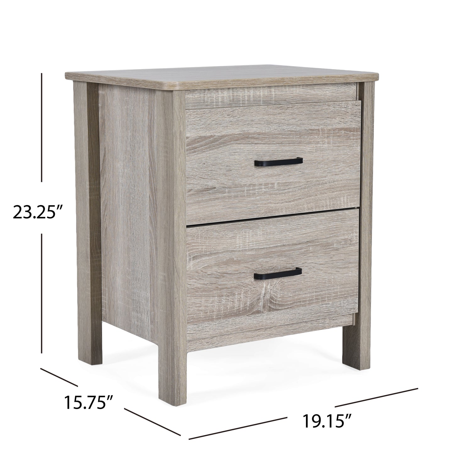 Somerset Craftsman Haven Wood Craft Nightstand