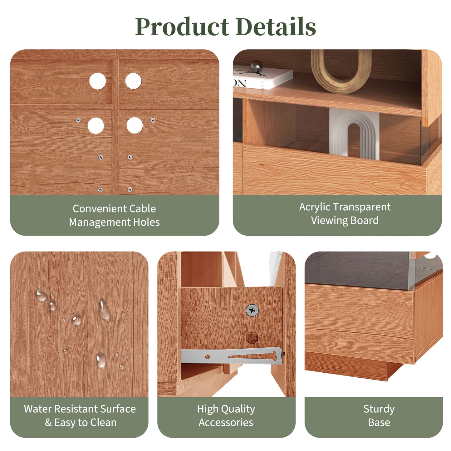 Cleo Modern TV Console Entertainment