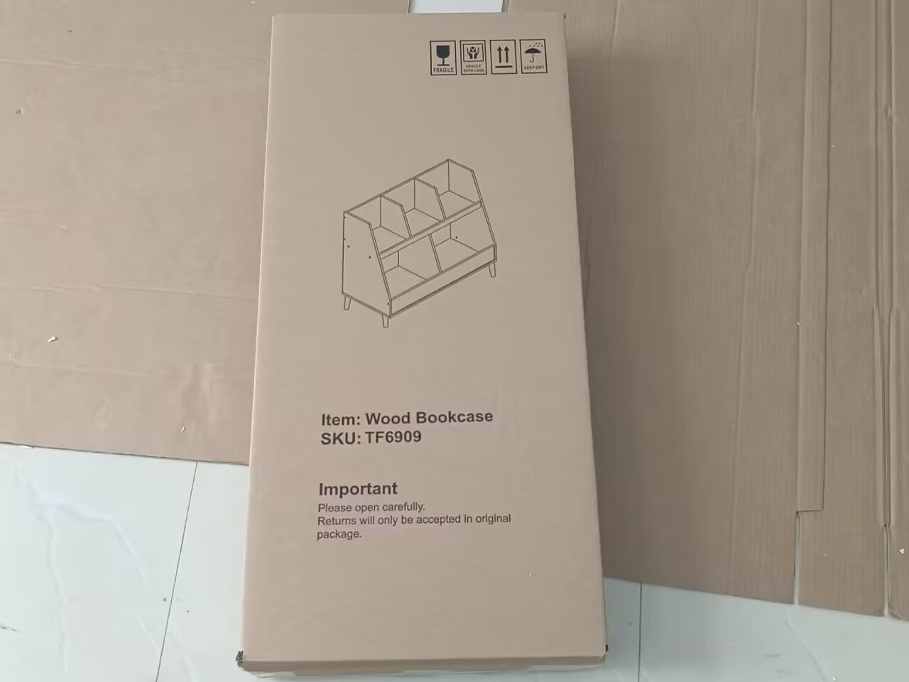 Healdsburg Craftsman Kids shelf Cubbies Organizer