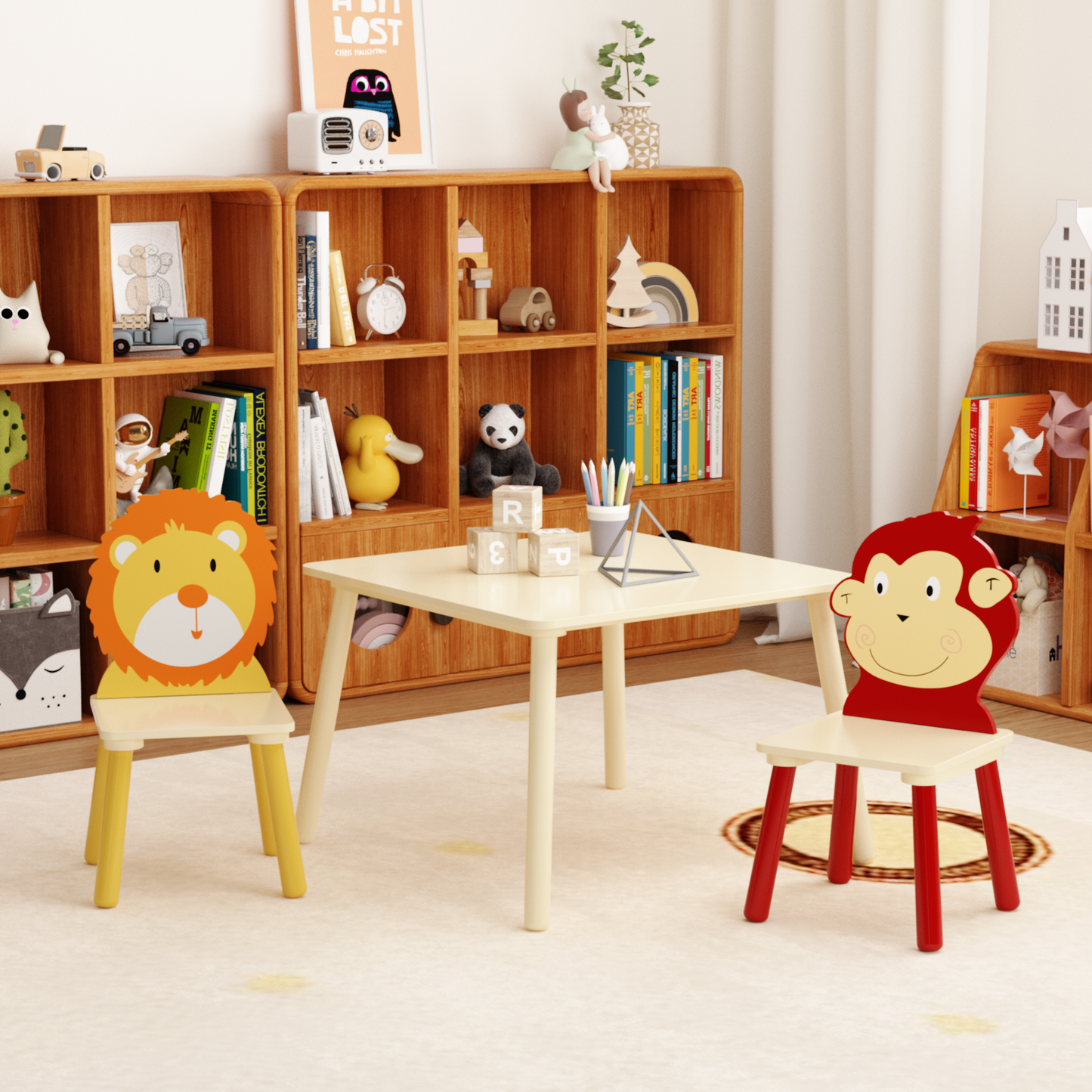 Napa Craftsman Toddler Activity Table Set
