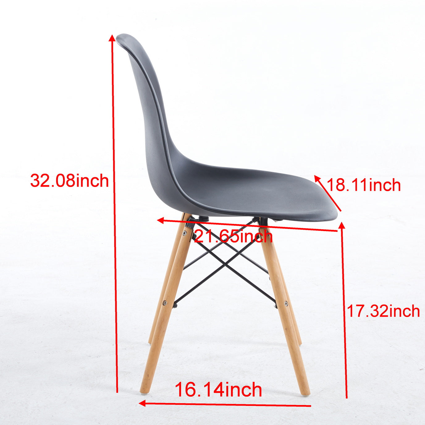 Fitch Modern Backrest Chair Set