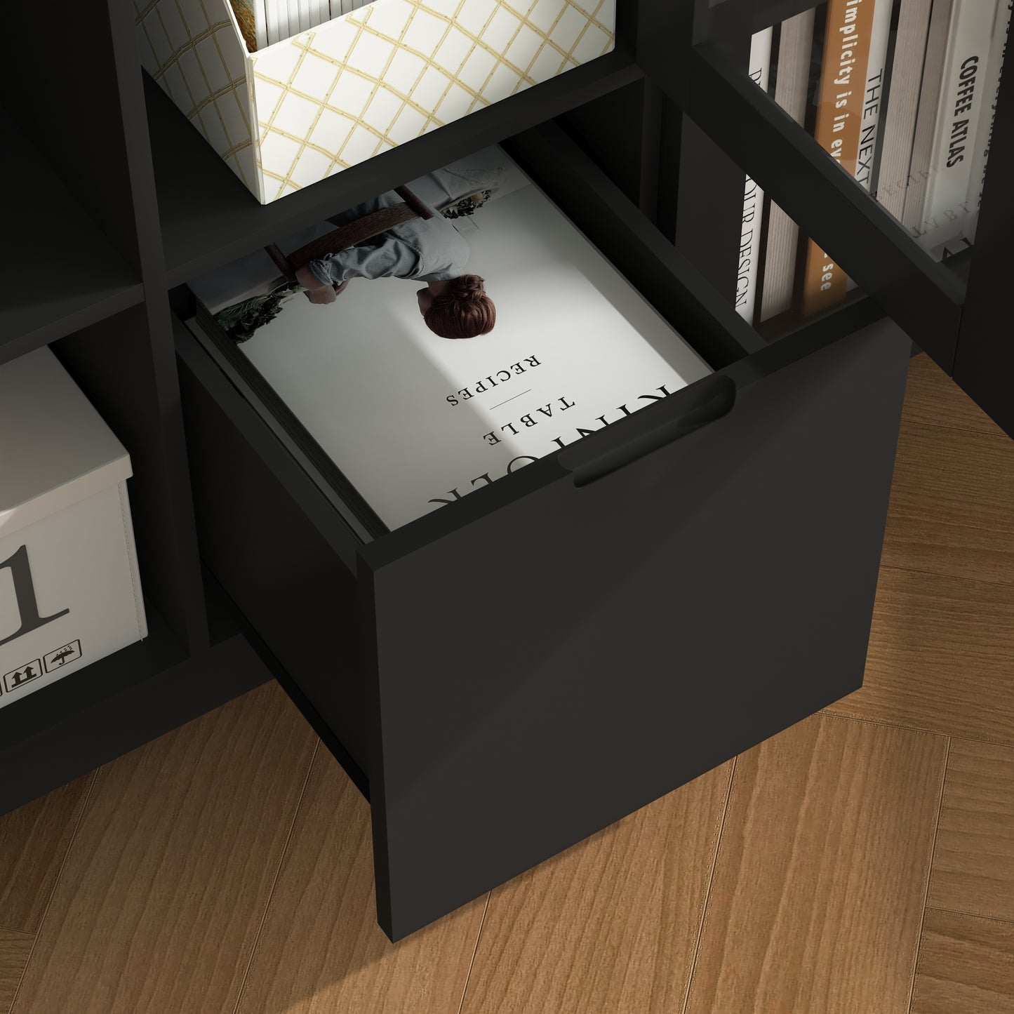 Fitch Modern Lyon Glass Cabinet