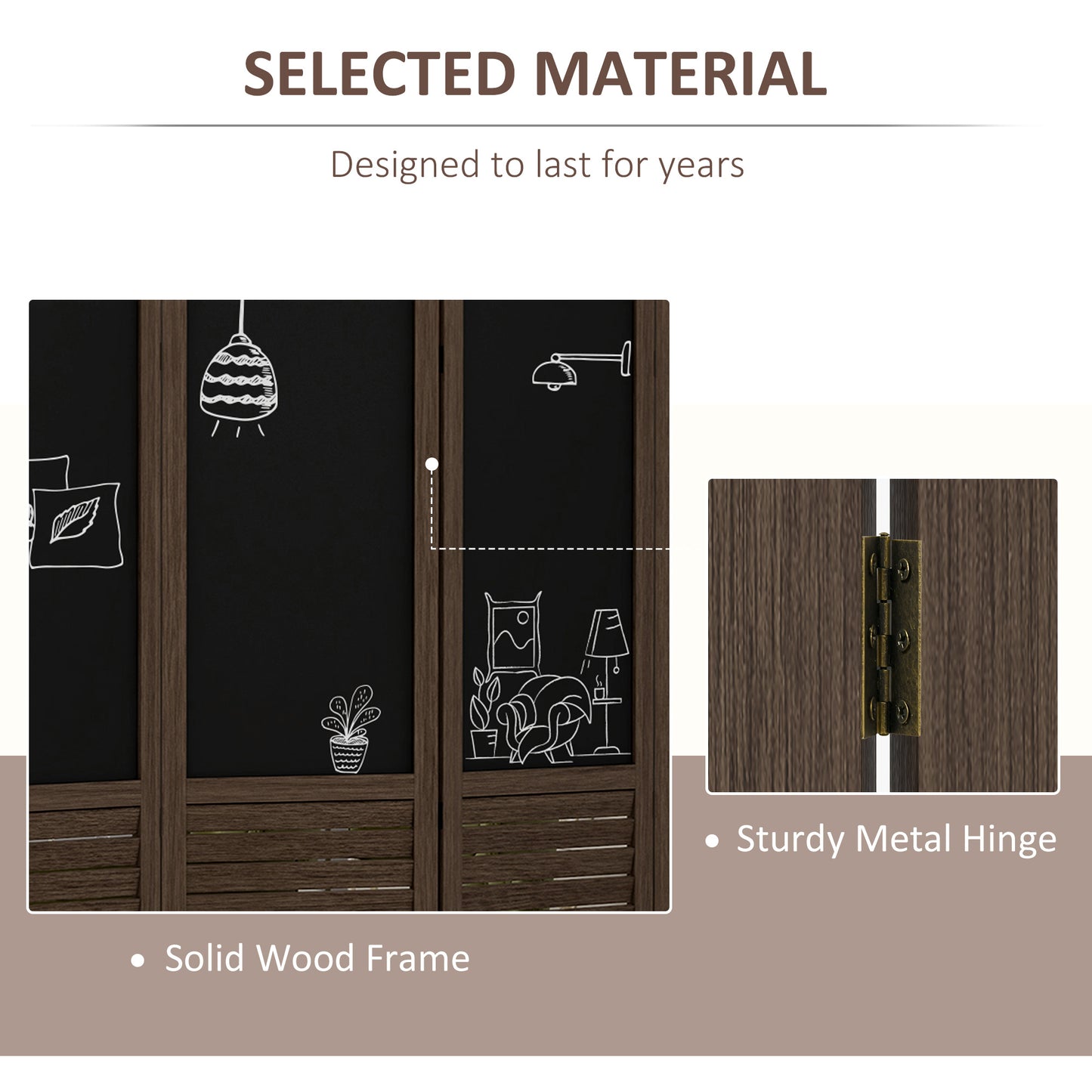 Emery Craftsman Classic Room Divider