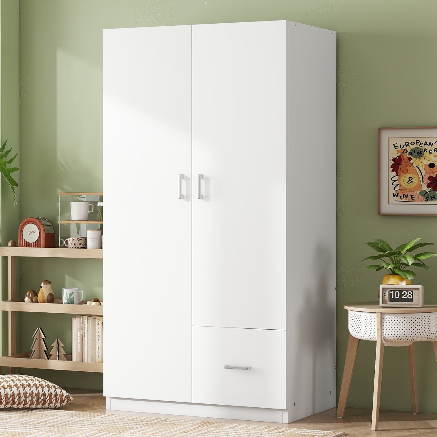Napa Contemporary Wooden Armoire