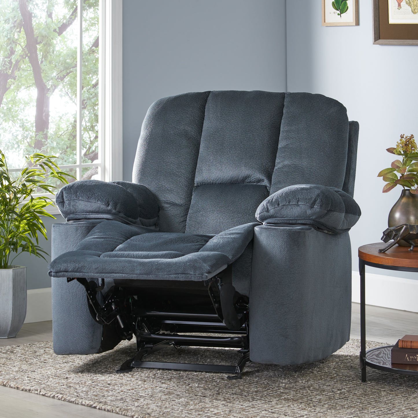 Centerville Modern Cup Holders Recliner Chair