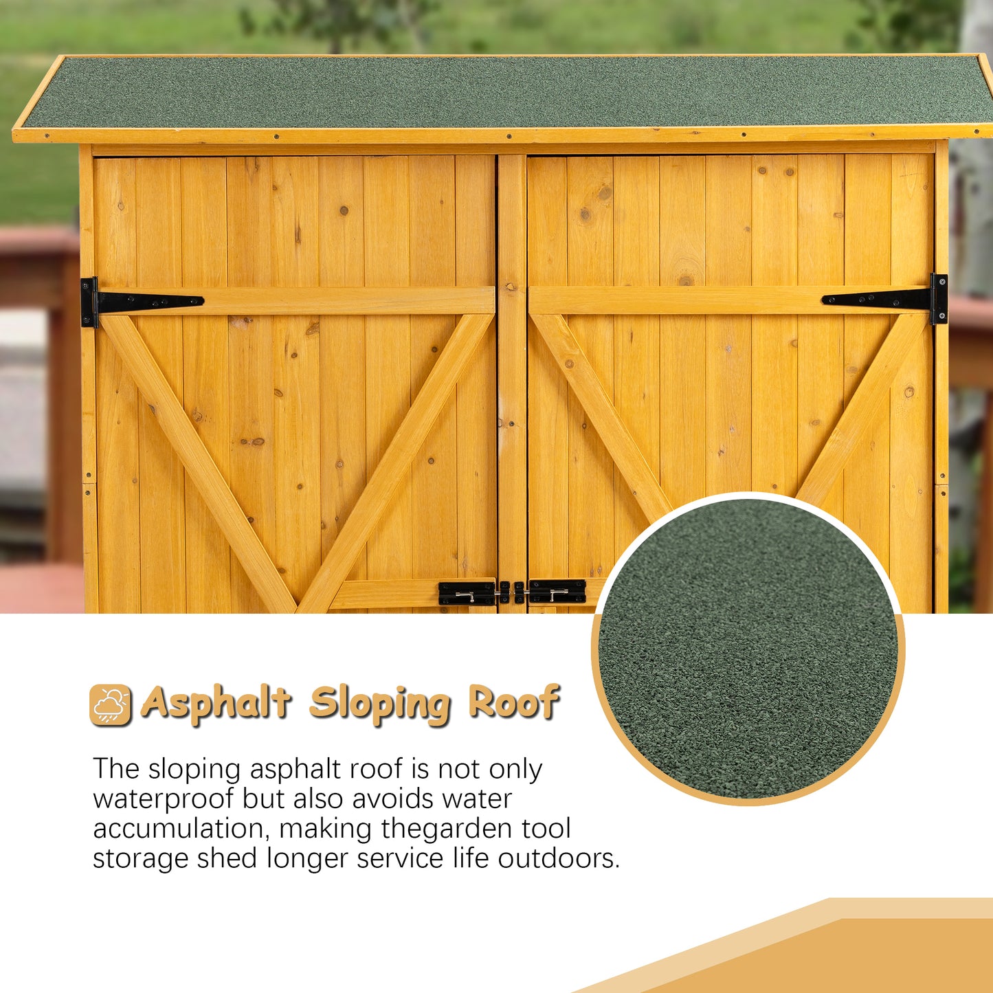 Luz Craftsman Outdoor Storage Shed