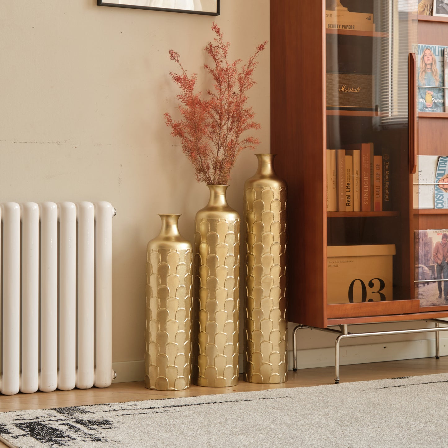 Niles Contemporary Glazed Floor Vases