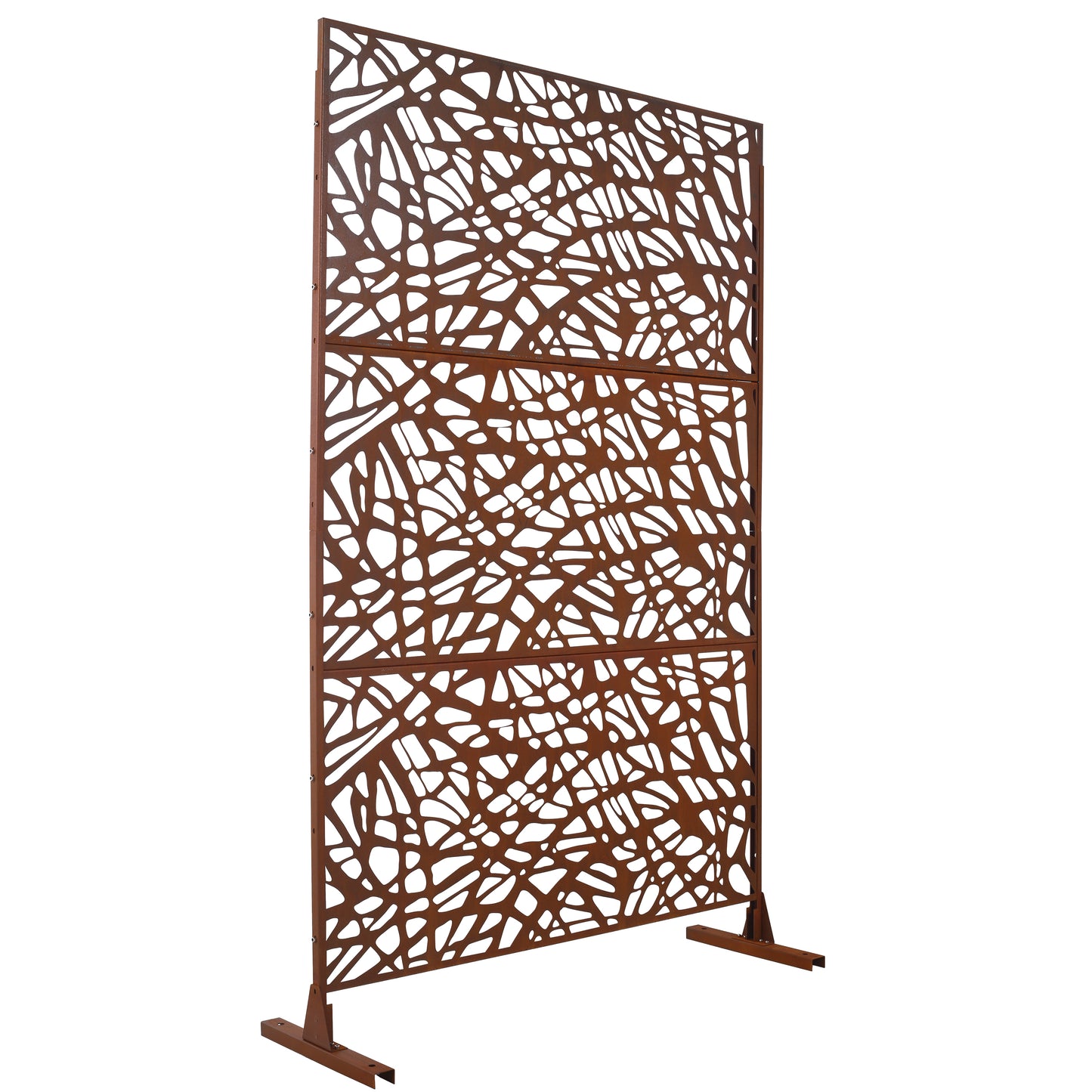 Bartholomew Industrial Metal Privacy Screen