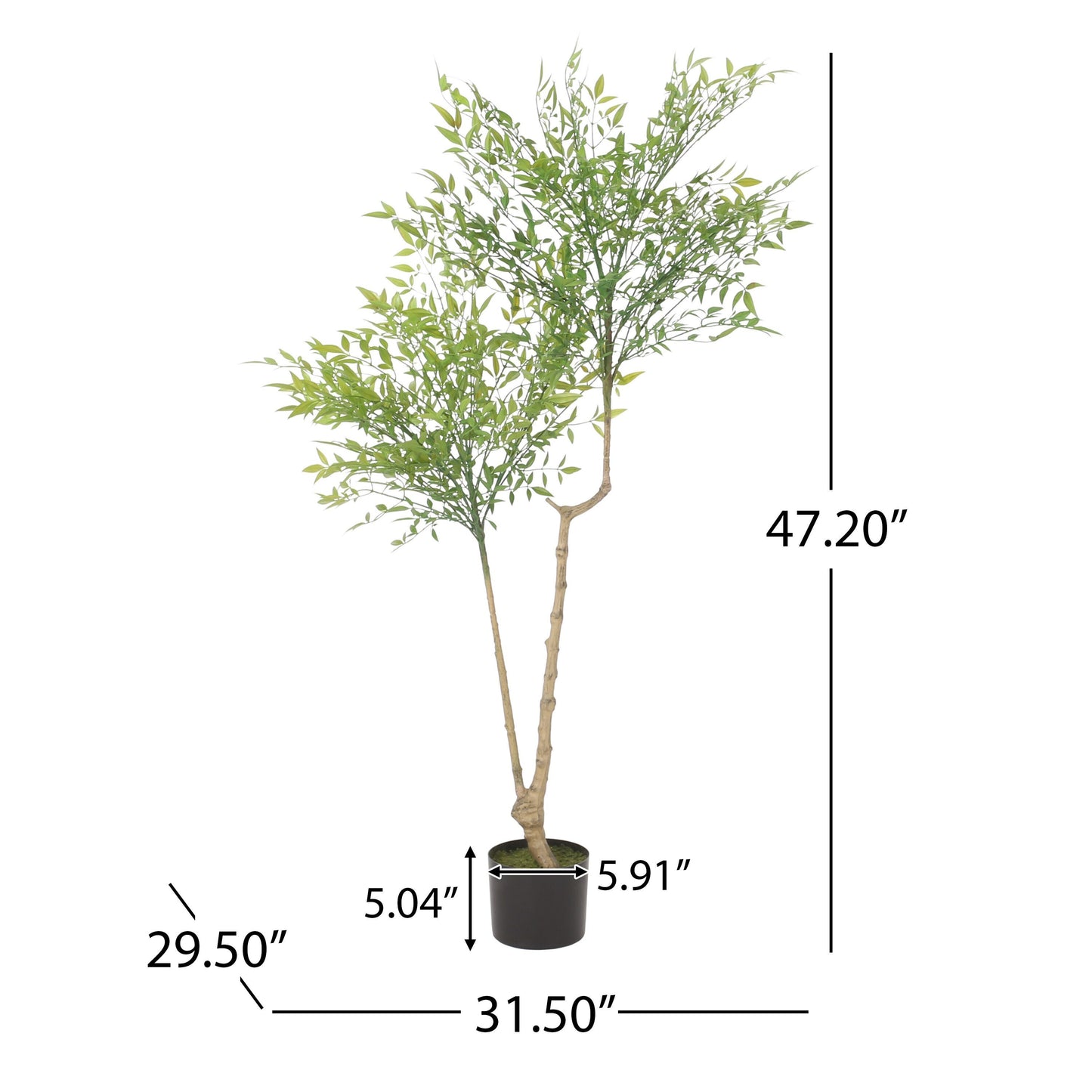 Healdsburg Contemporary Artificial Decorative Plant
