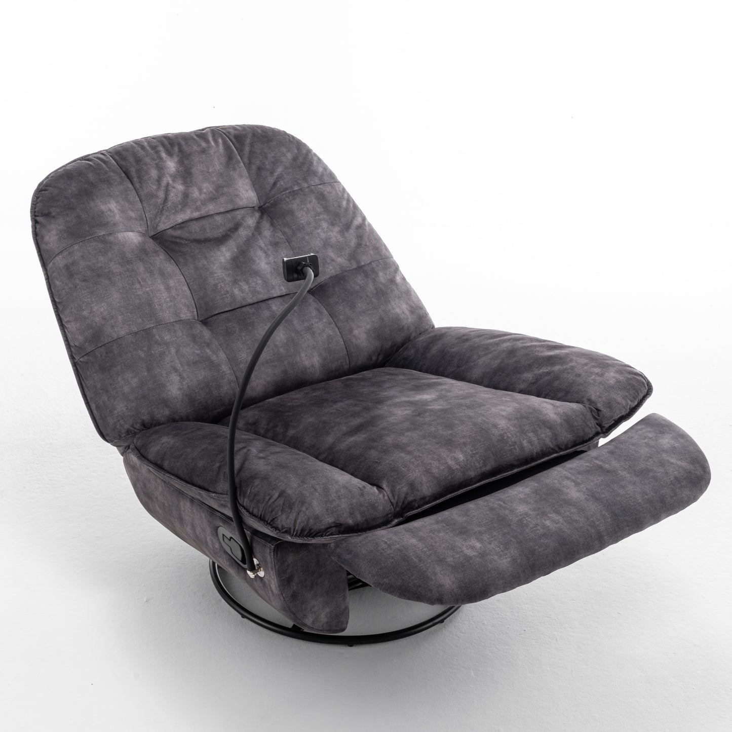 Irvington Modern Velvet Recliner Chair