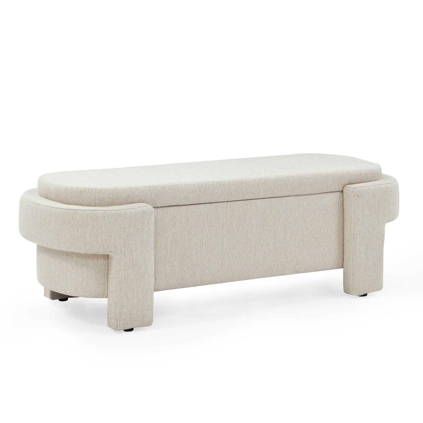 Centerville Contemporary Linen Storage Bench