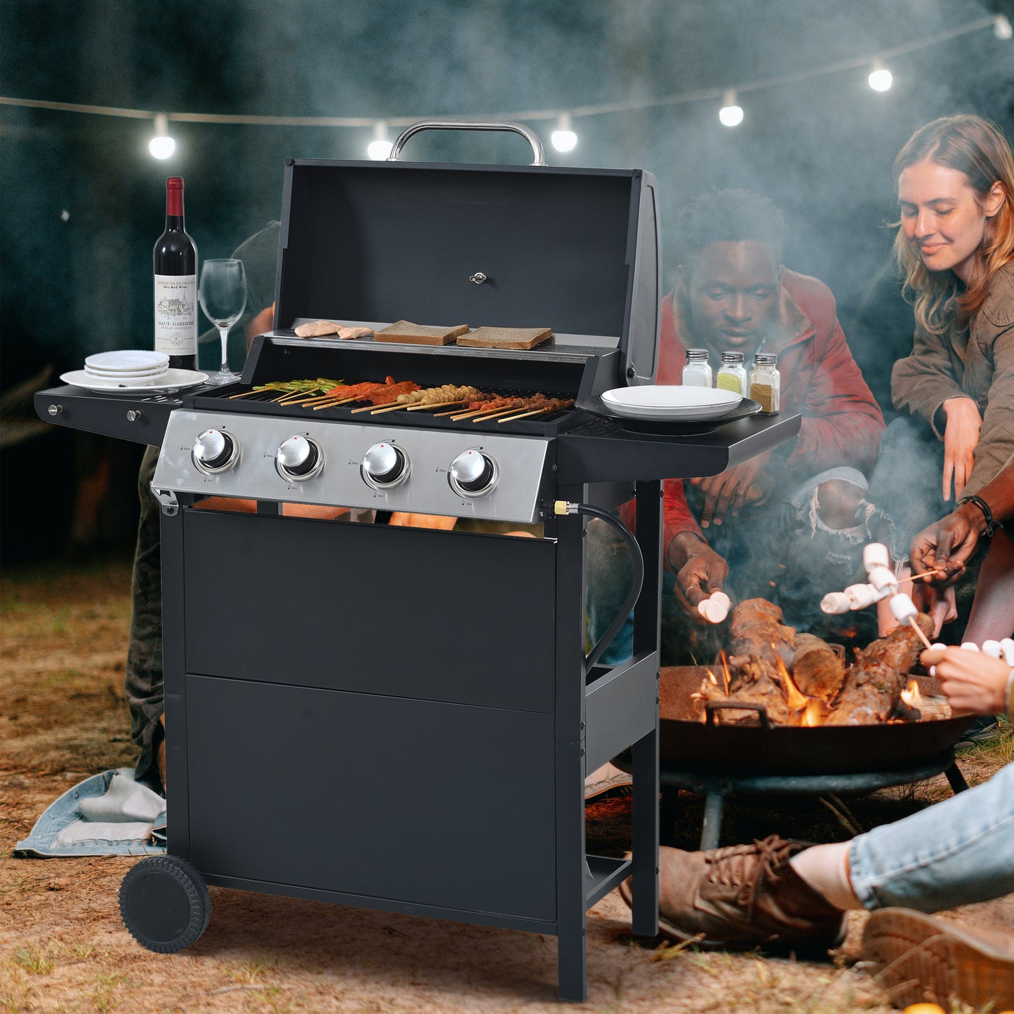 Healdsburg Industrial Gas Grill