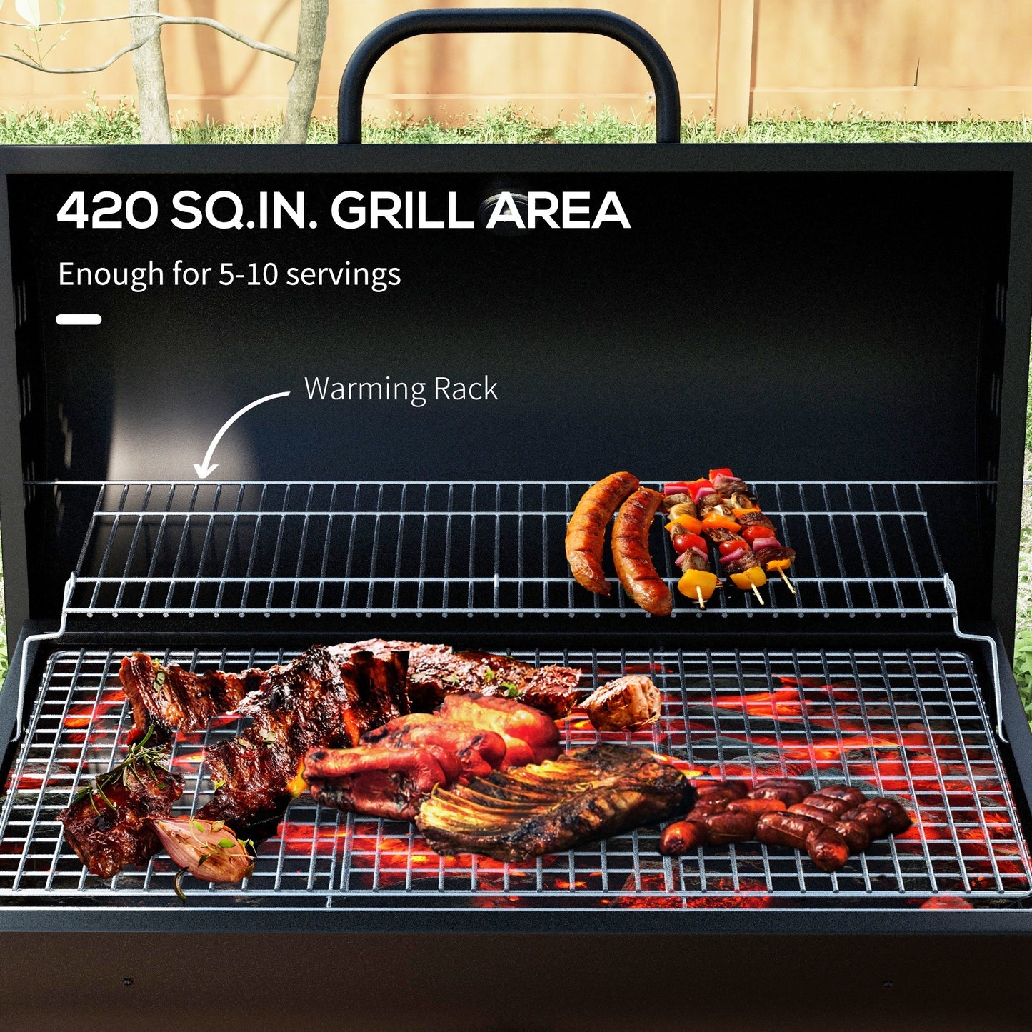 Lula Industrial Outsunny BBQ Grill
