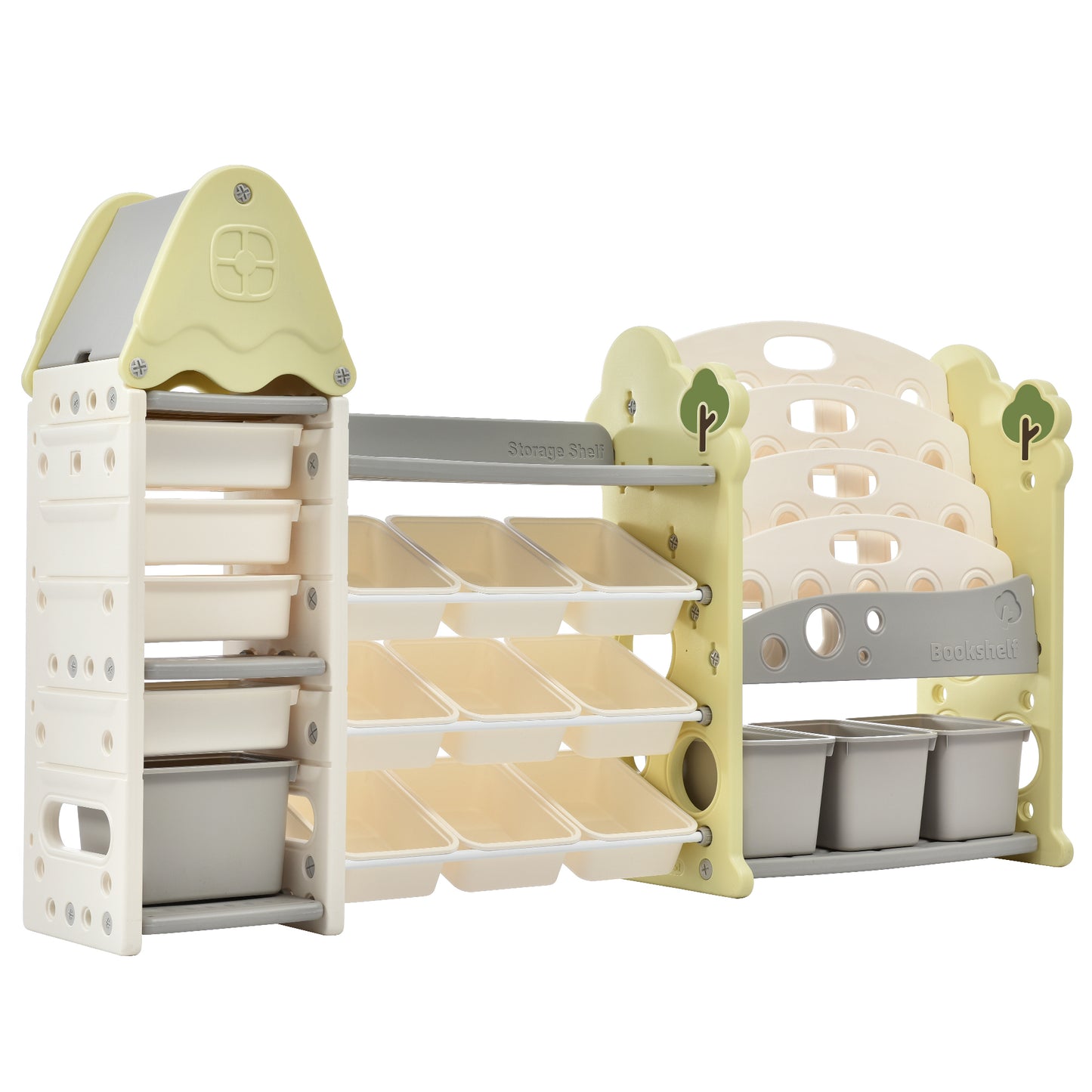 Justo Modern Kids Storage Shelf
