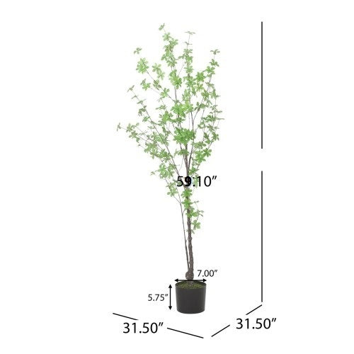 Bartholomew Modern Leaf Artificial Tree