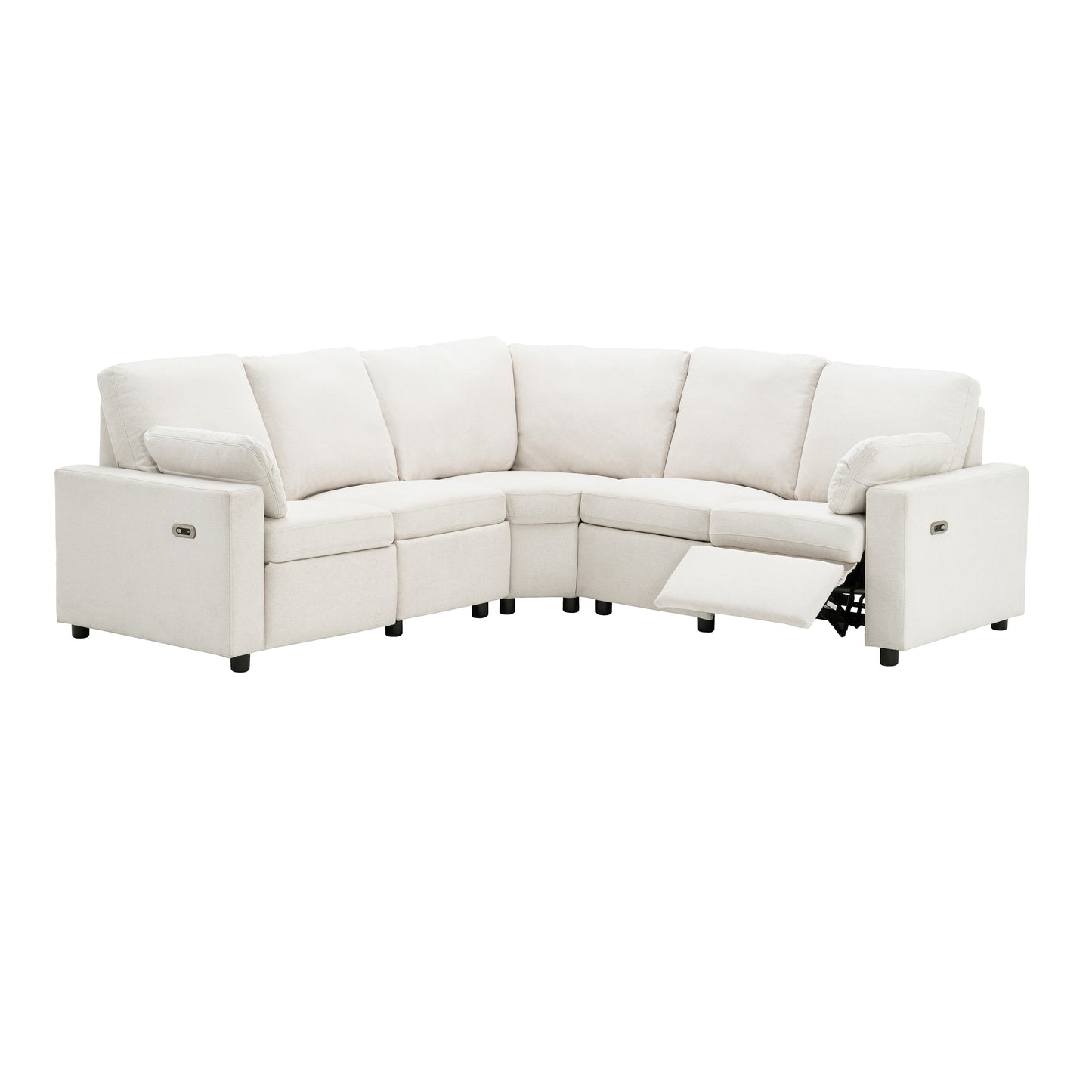 Niles Modern Power Recliner Sectional