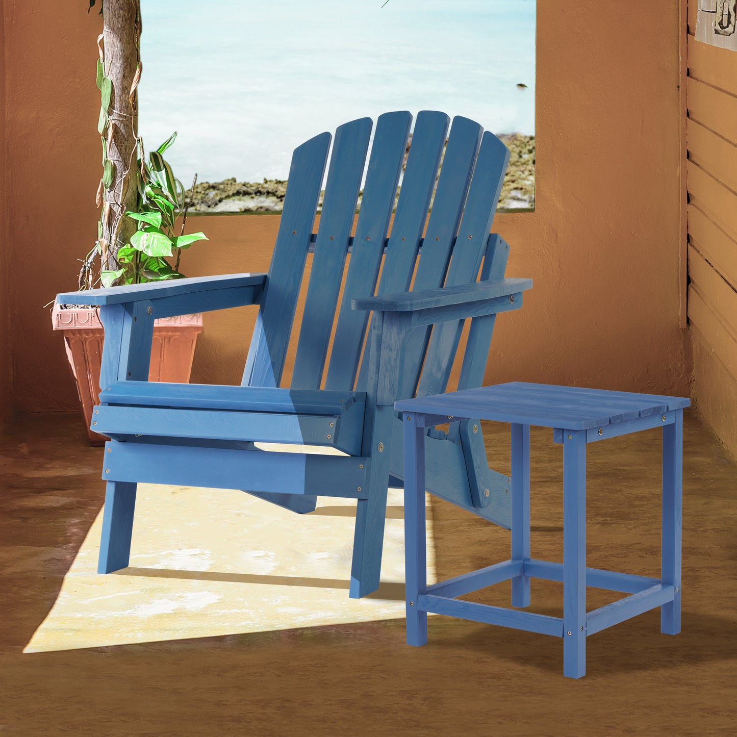 Centerville Craftsman Oversize Wooden Folding Chair