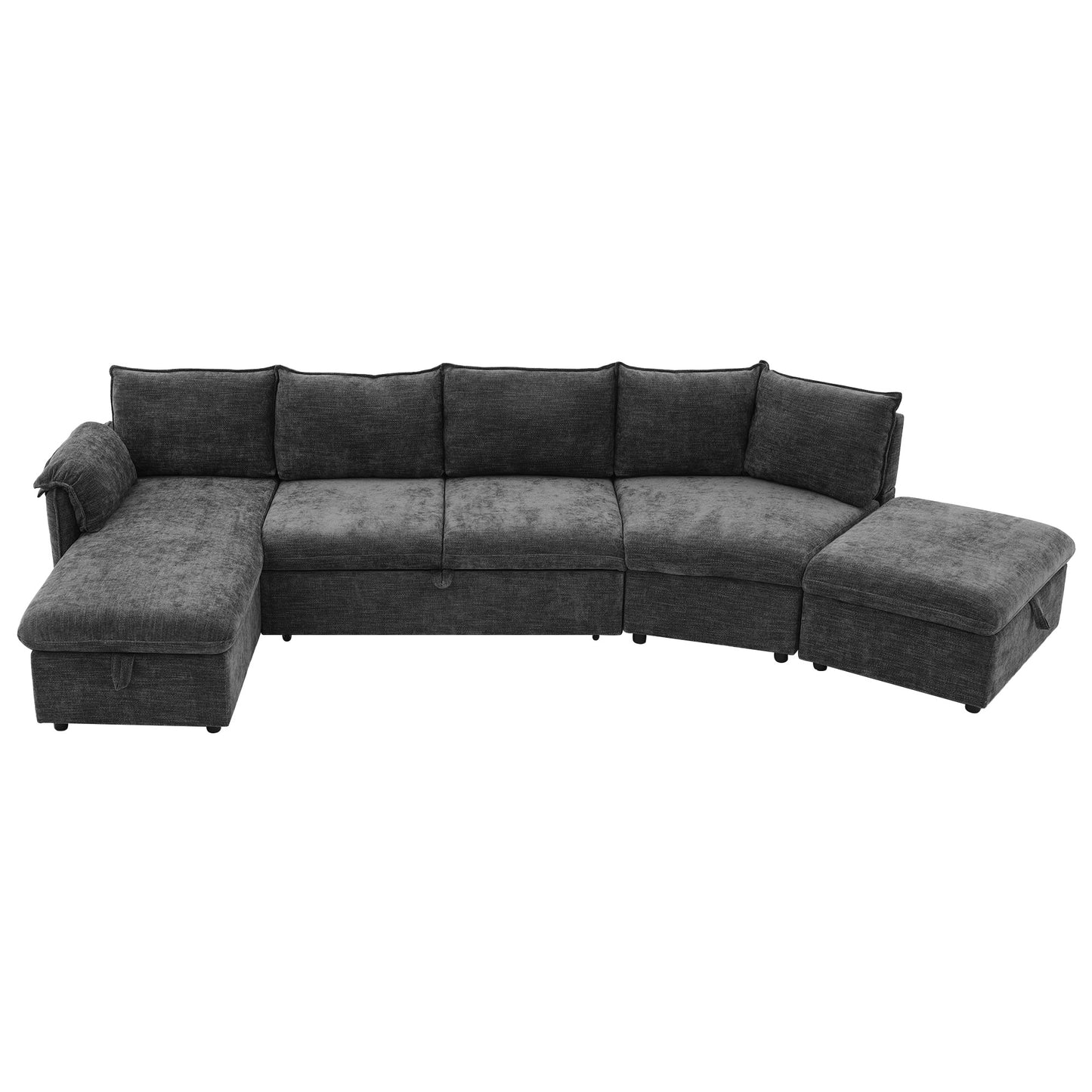 Sonoma Modern Pull-out Couch Sectional