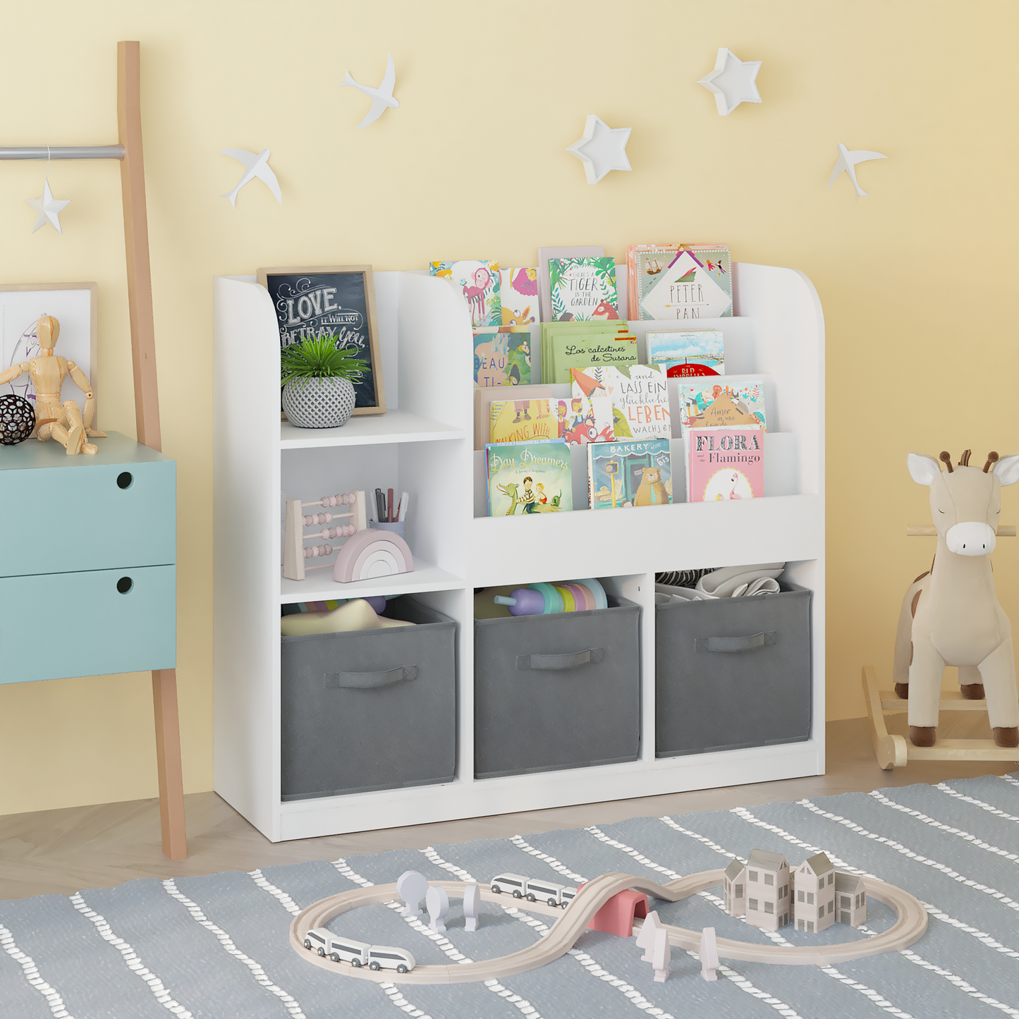 Marcel Modern Multifunctional Storage Bookcase