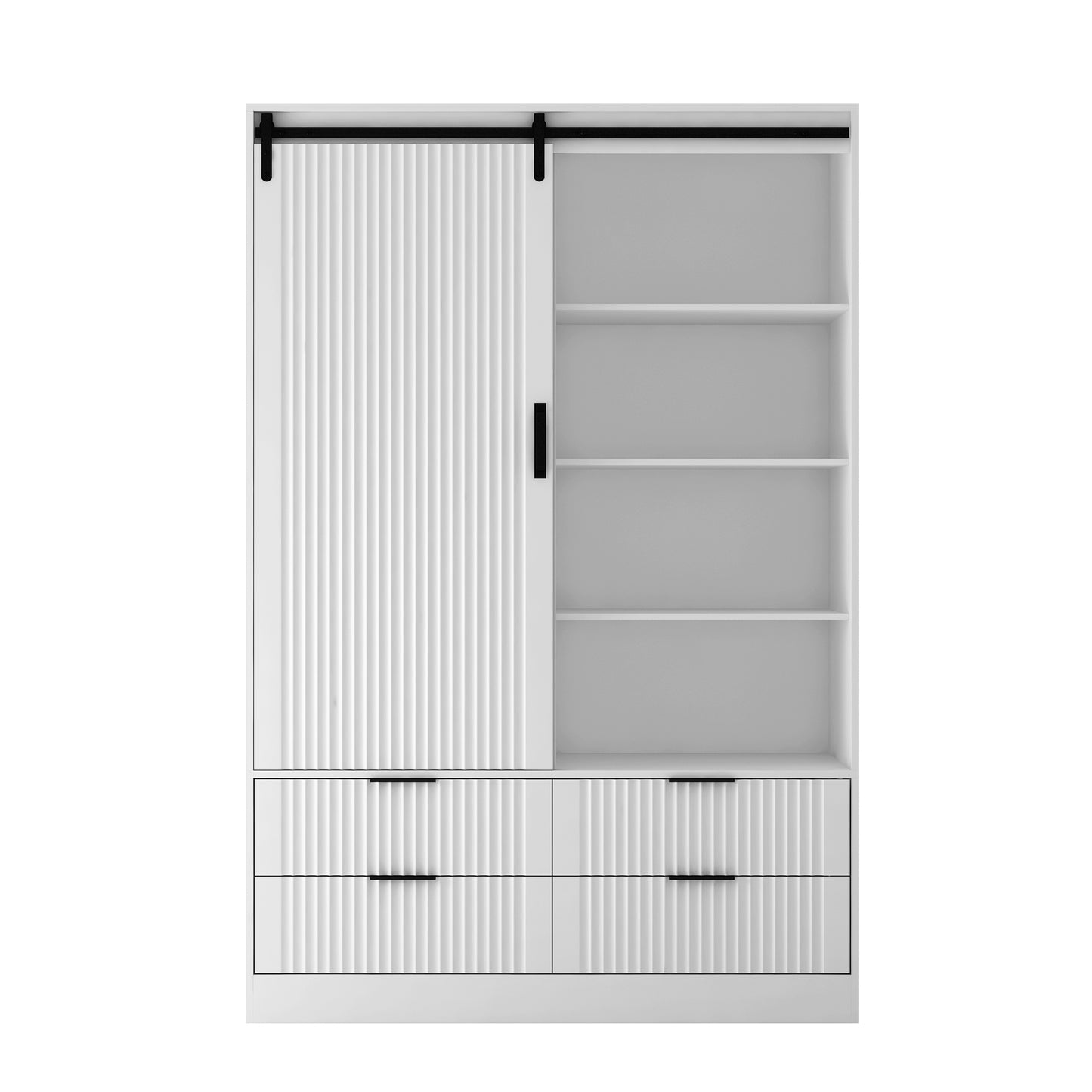 Fremont Contemporary Tall Bedroom Armoire