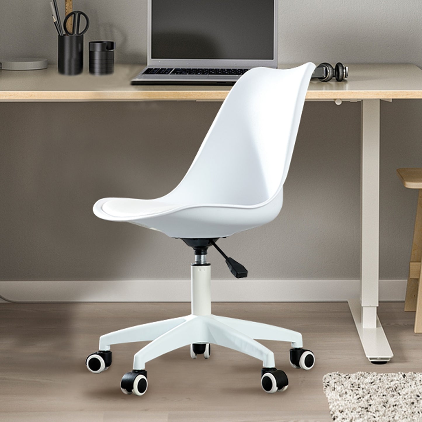 Amity Modern Plastic Swivel Chair