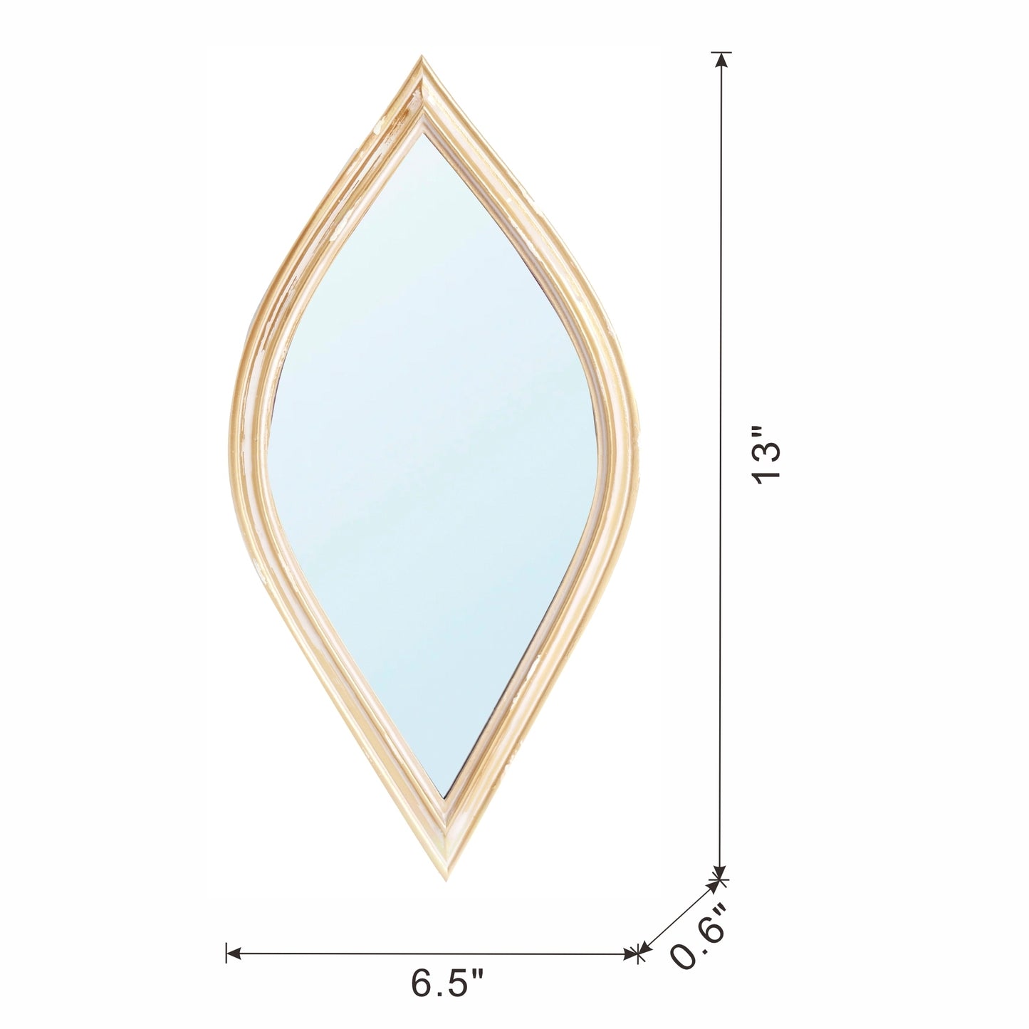 Cleo Contemporary Decorative Wall Mirror