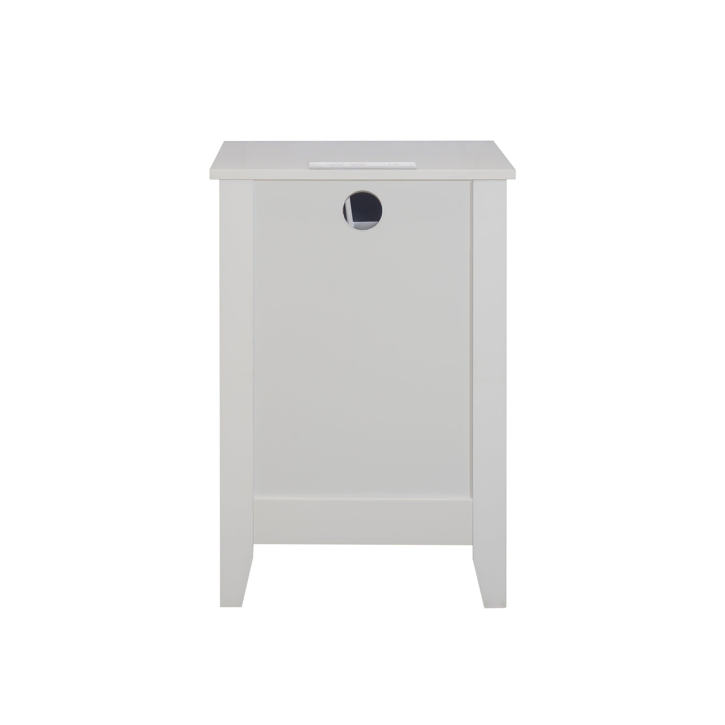 Niles Modern Drawer Nightstand with Charging Station