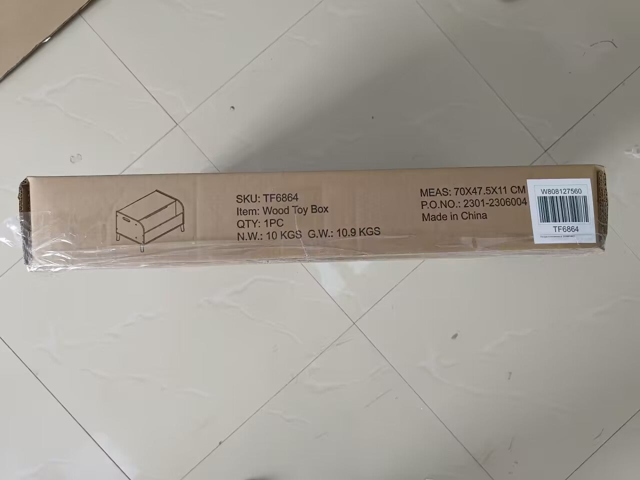 Cleo Craftsman Wooden Toy Organizer