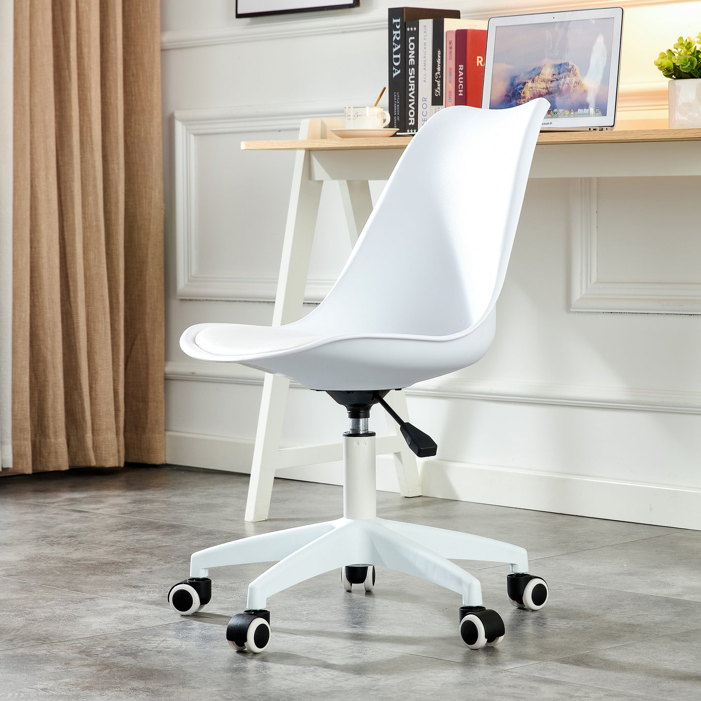 Amity Modern Plastic Swivel Chair