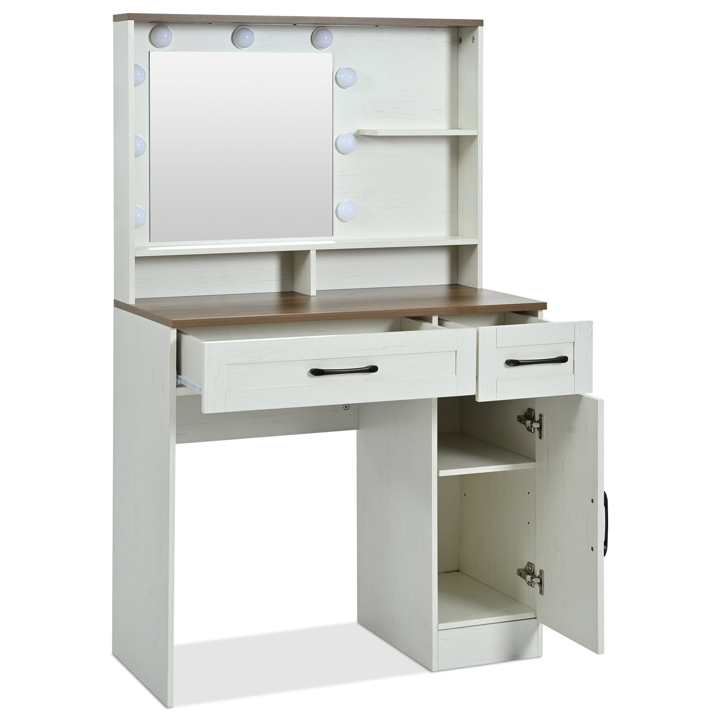 Jiron Craftsman Farmhouse Vanity Set