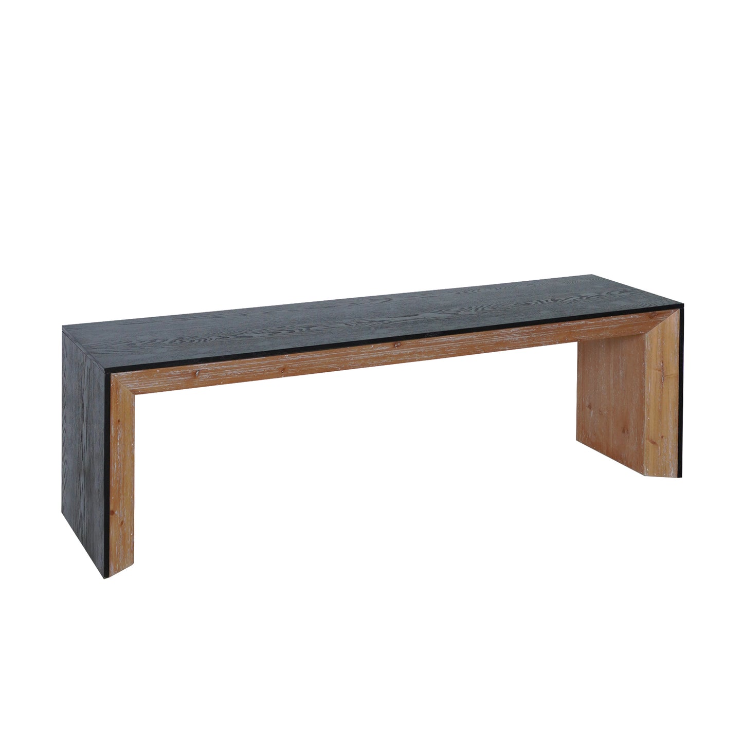 Calista Craftsman Wood Dining Bench