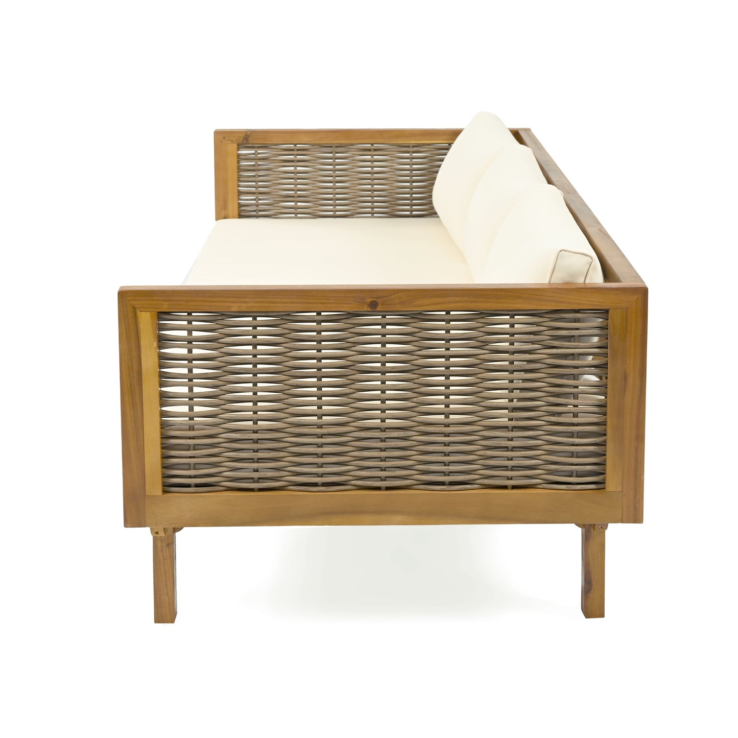 Niles Craftsman Rattan Arms Daybed