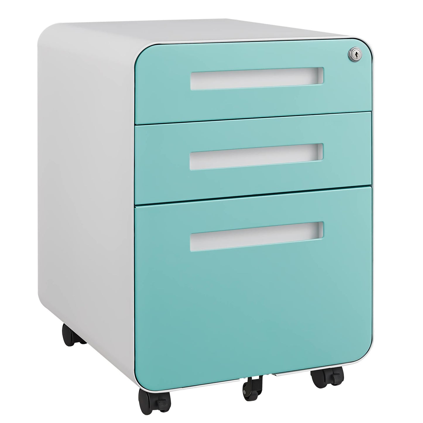 Mission Modern Mobile File Storage Cabinet