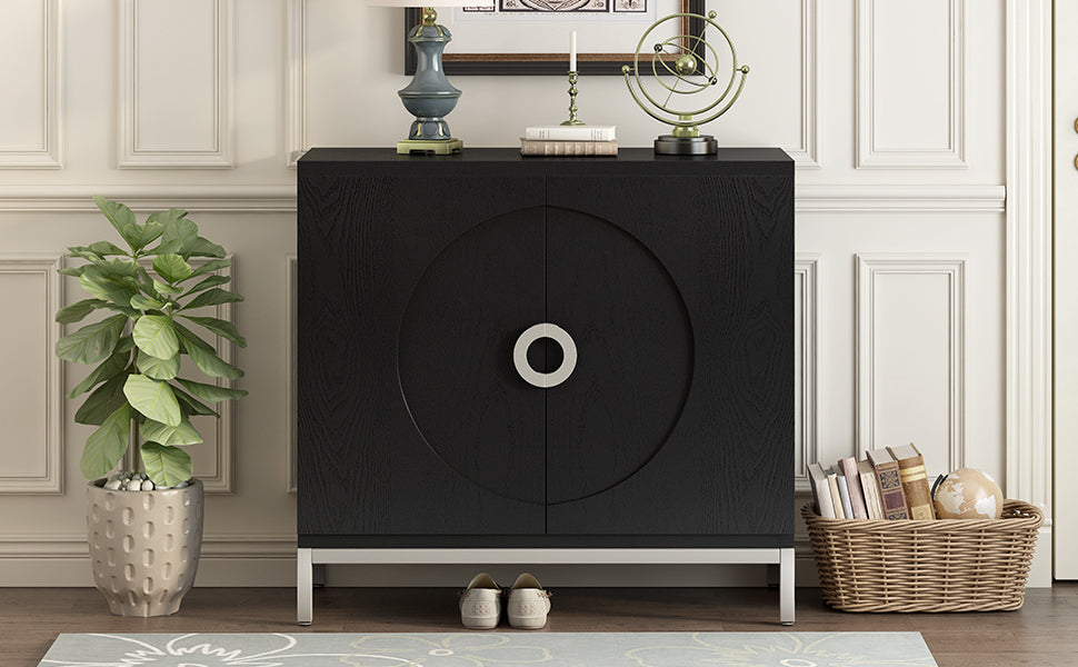 Westport Craftsman Wooden Storage Cabinet