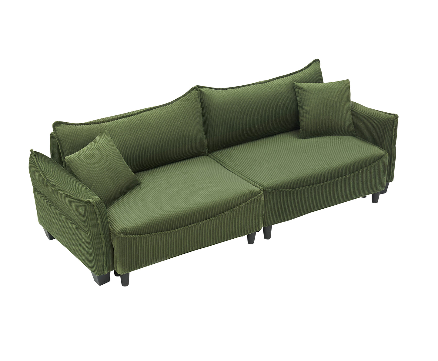 Napa Mid-Century Corduroy Sofa Bed