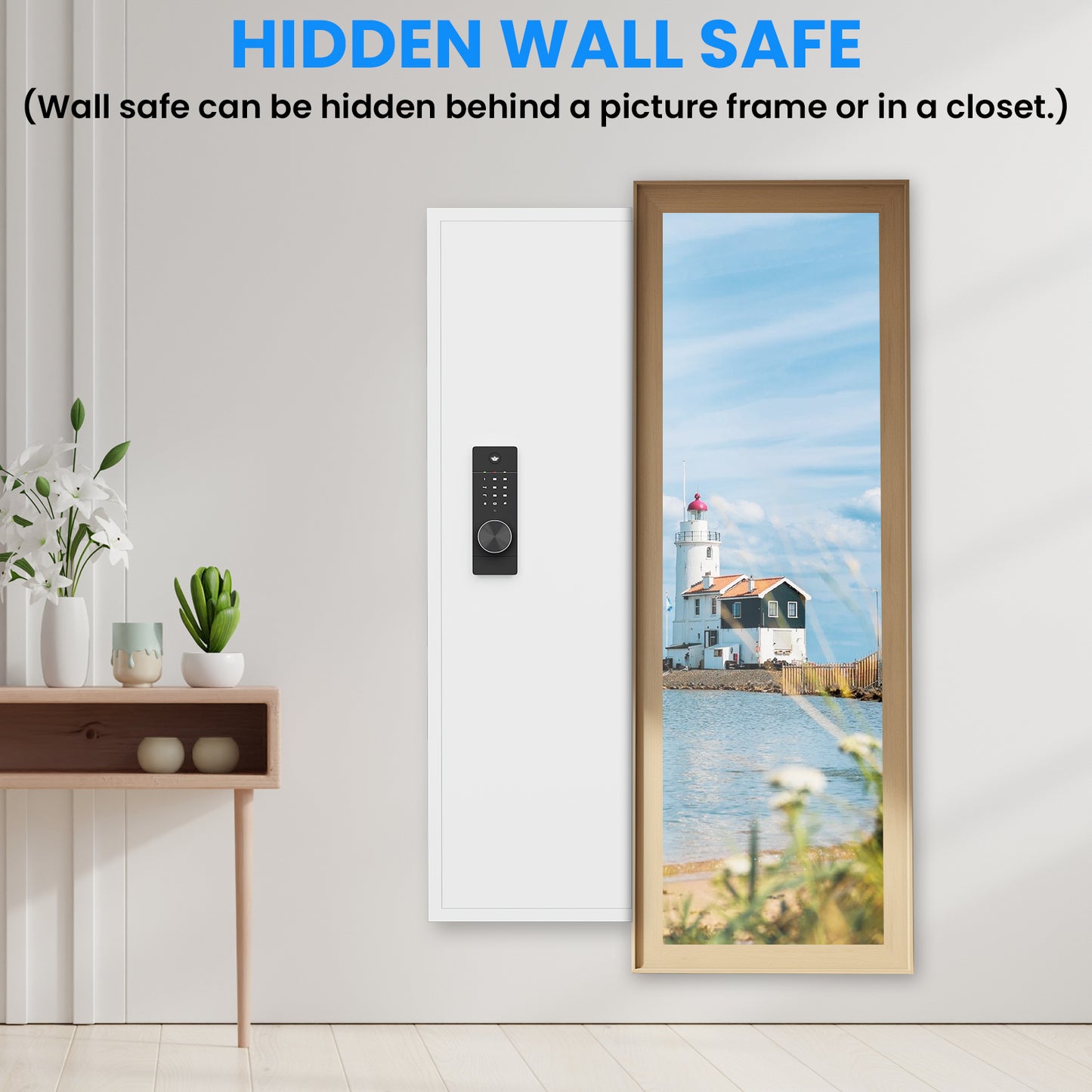 Sonoma Modern Digital Wall Safe