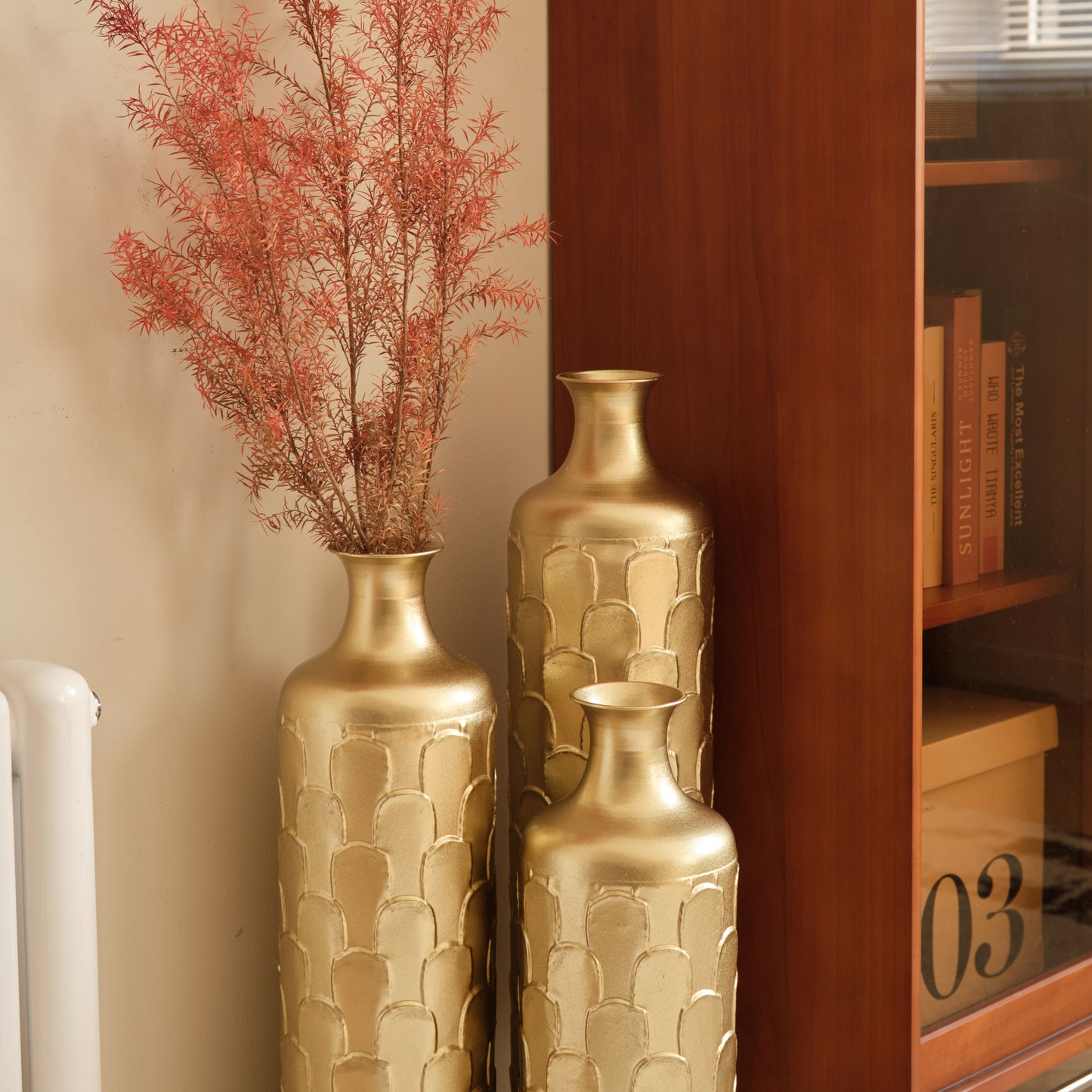 Niles Contemporary Glazed Floor Vases