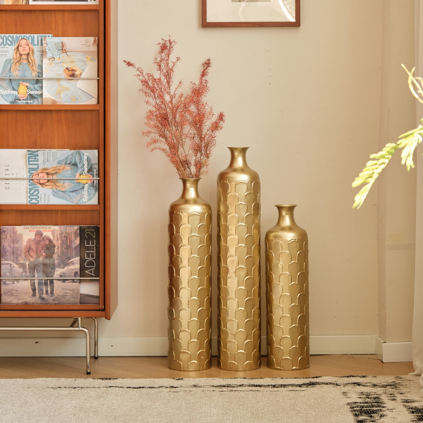 Niles Contemporary Glazed Floor Vases