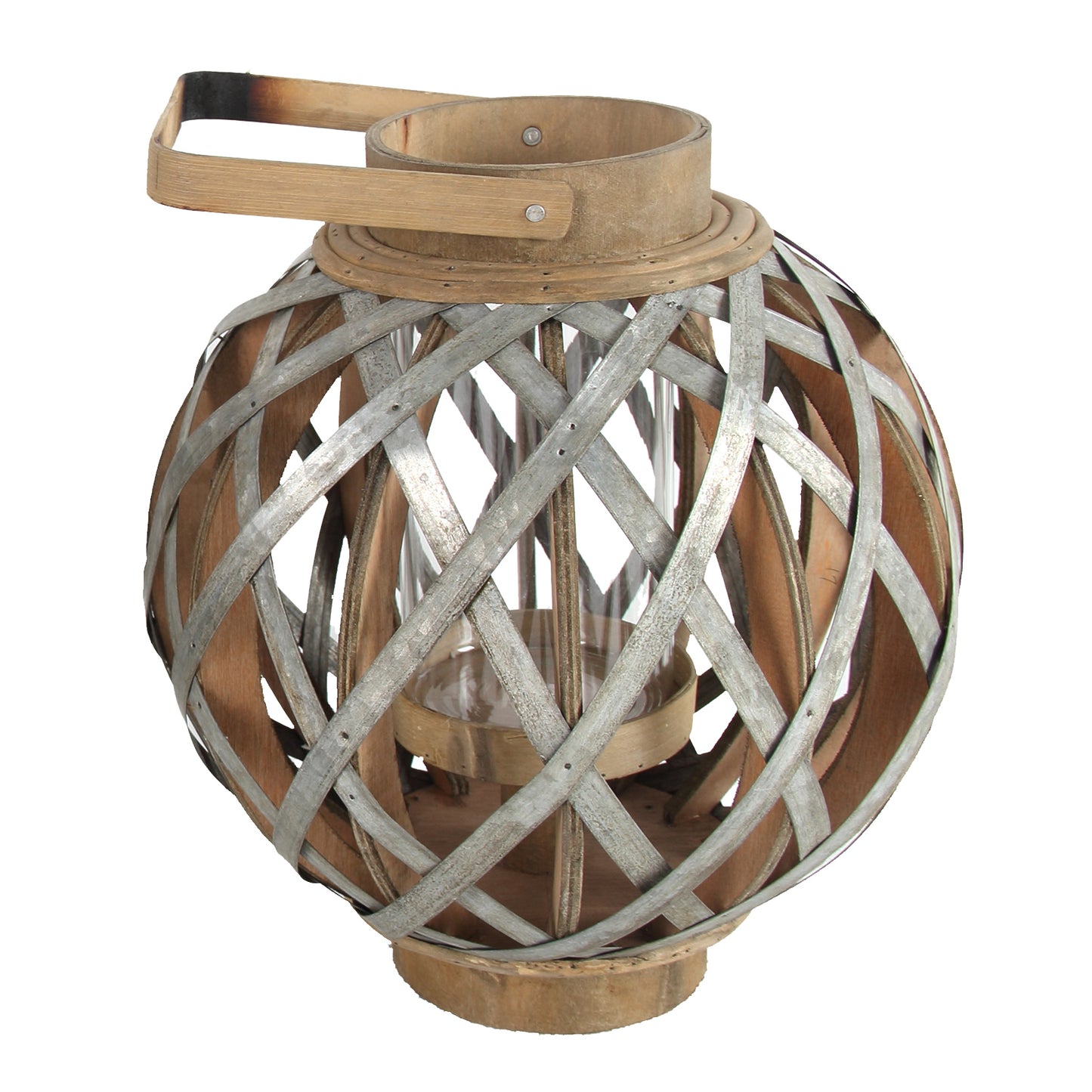 Lazzareschi Craftsman Wooden Lantern Decorative Light