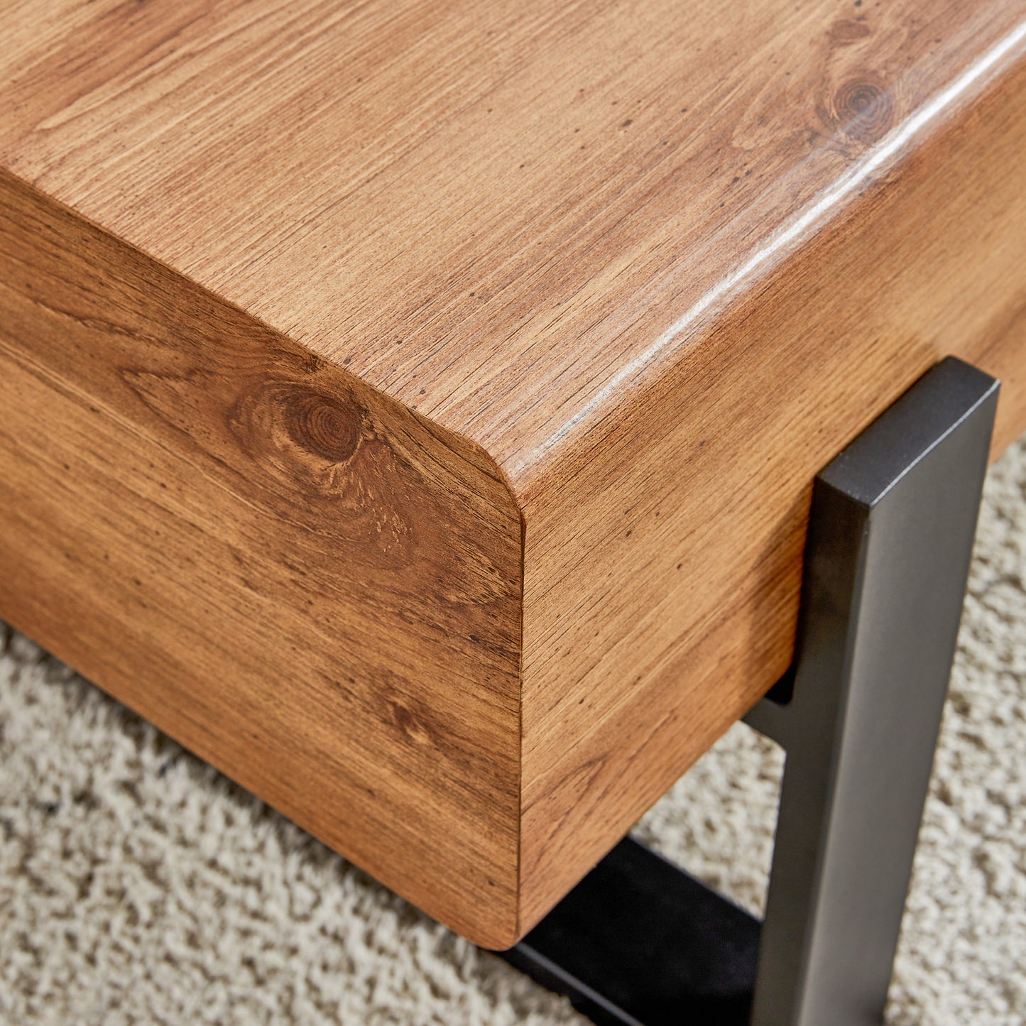 Ghivi Industrial Rustic Elegance Coffee Table