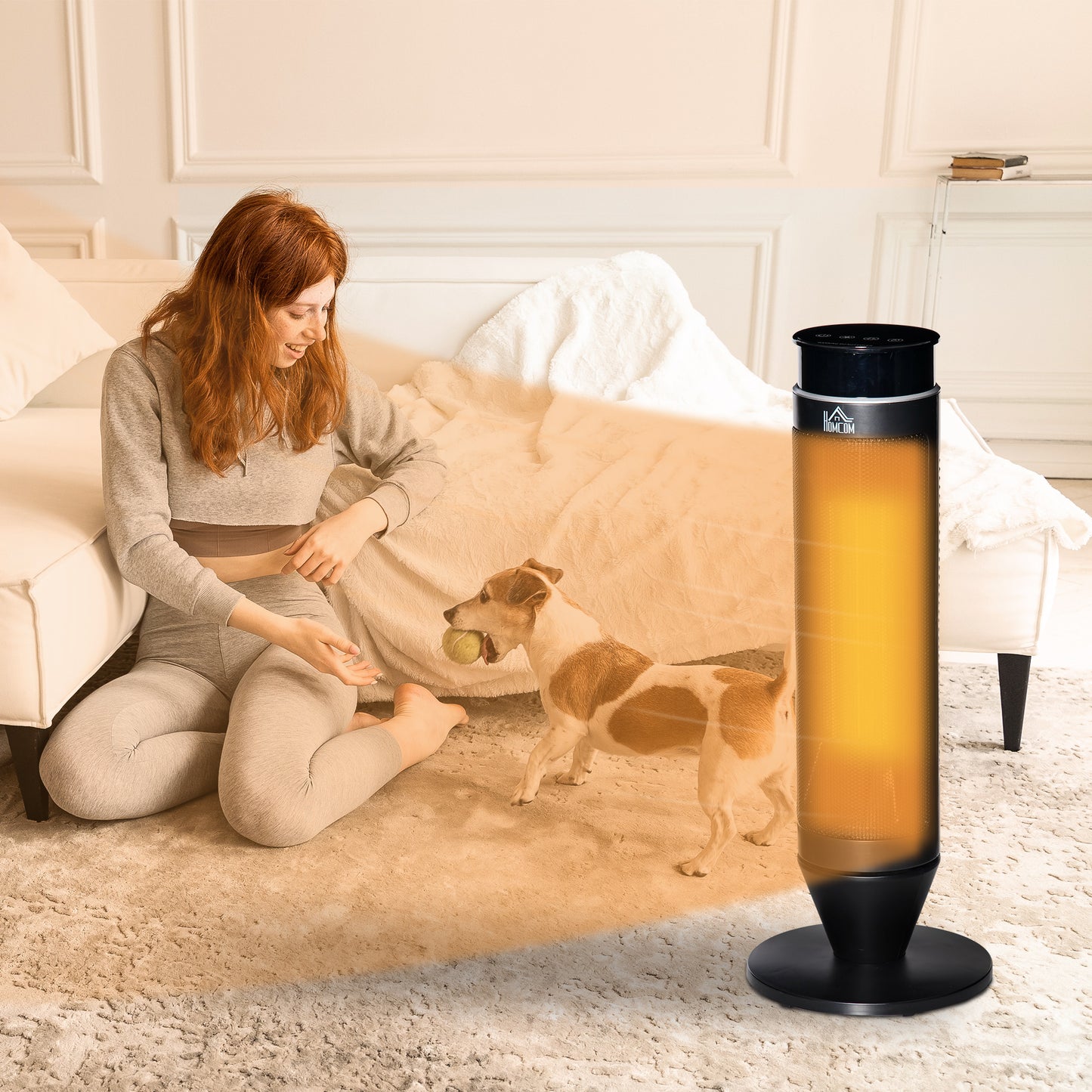 Lazzareschi Contemporary Tower Dual Heater